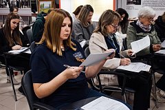 Музей ГТРК «Саратов»стал площадкой международной патриотической акции «Диктант Победы»