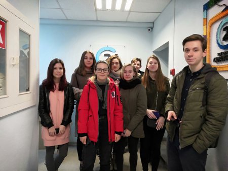 Учащиеся Школы Журналистики побывали на экскурсии в «КИТ-Медиа Холдинг»