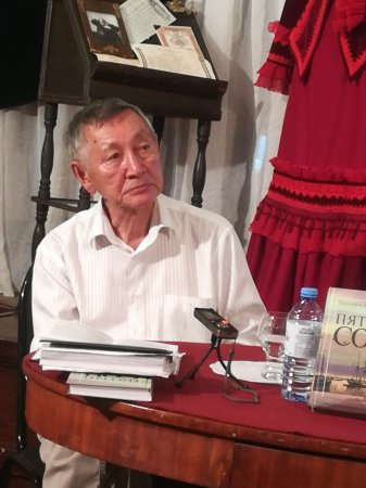 Встреча с казахским писателем в музее Н.Г. Чернышевского